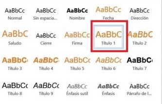 Cómo hacer un índice en Word