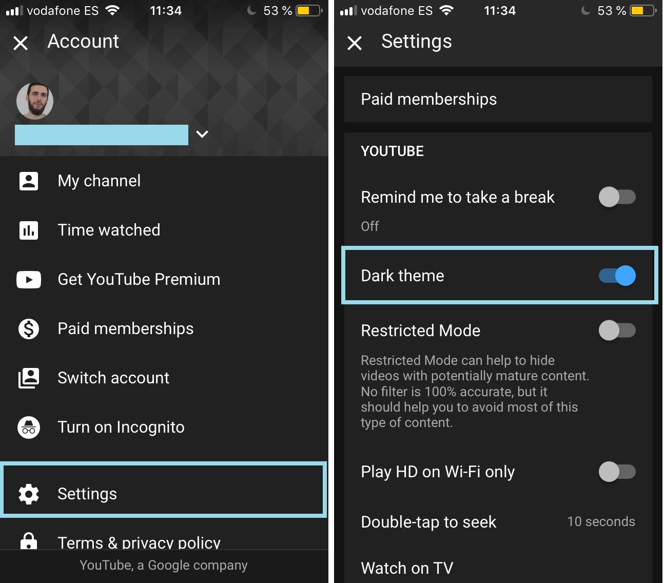 Todas las apps populares que tienen el modo oscuro