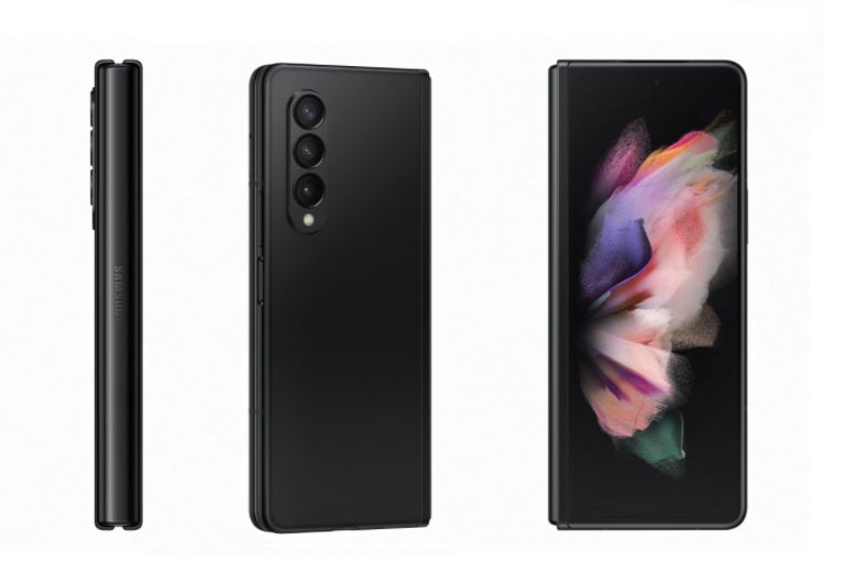 Vista de 360º del Samsung Galaxy Z Fold3 5G.