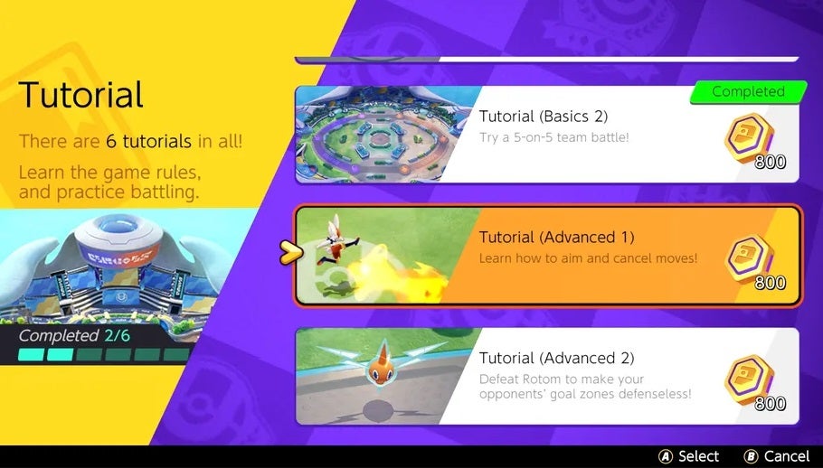 Tutoriales de Pokémon Unite