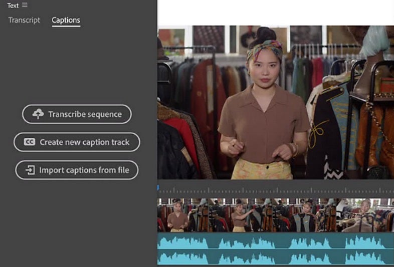Crear subtítulos con Adobe Premiere