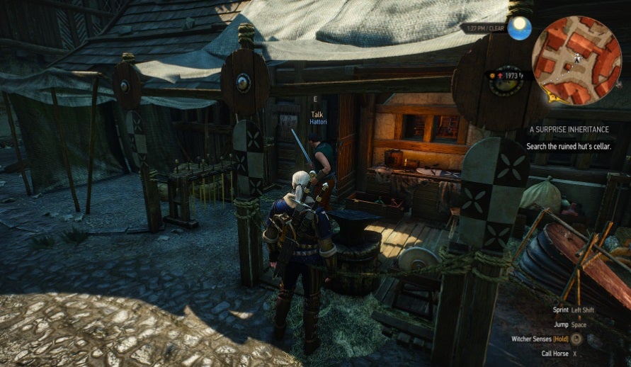 Herrero en The Witcher 3