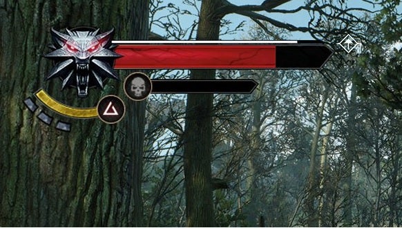Interfaz de The Witcher 3