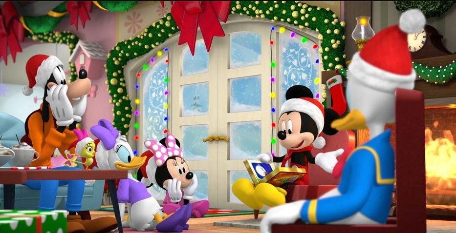 El deseo de Navidad de Mickey y Minnie