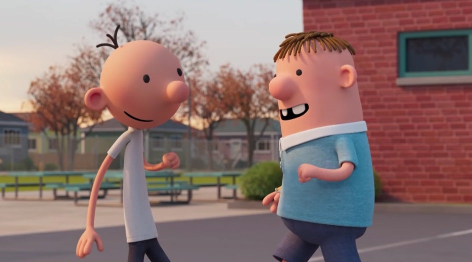Greg y Rowley en El Diario de Greg