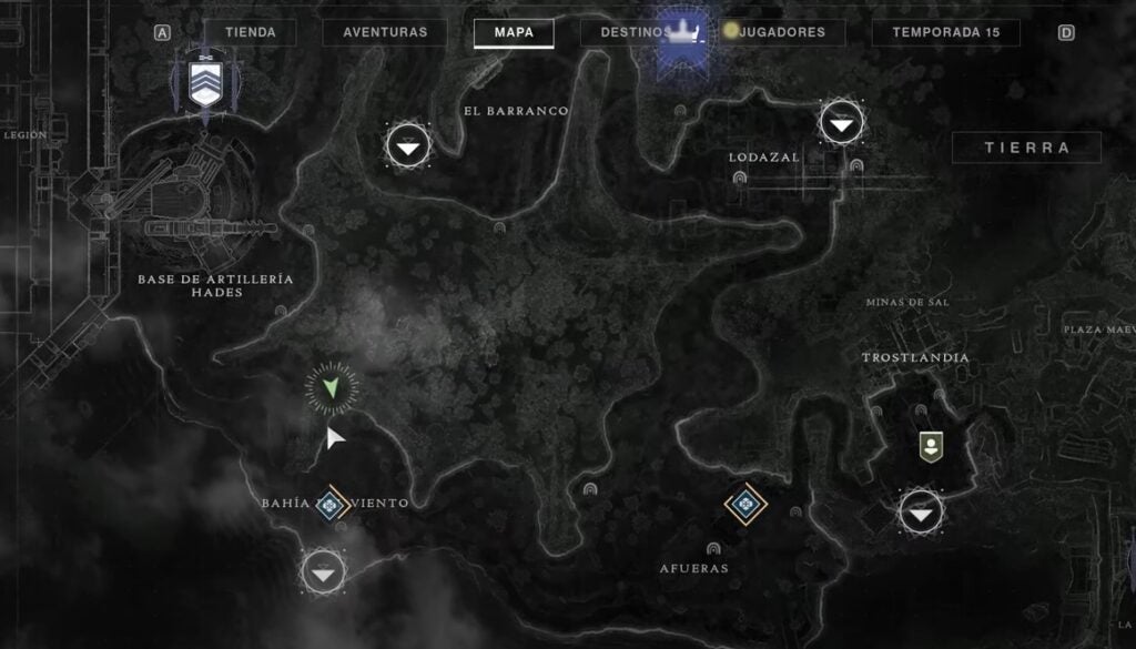 Xur en Bahía del Viento