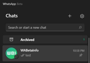 whatsapp windows archivar