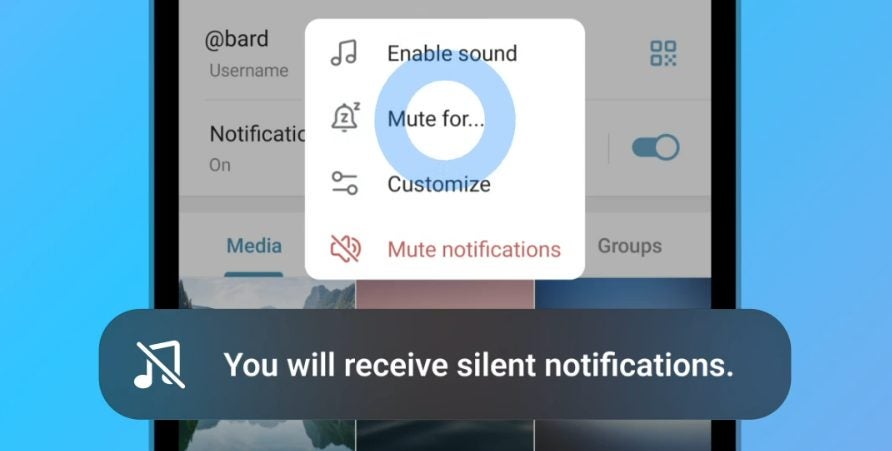Silenciar notificaciones