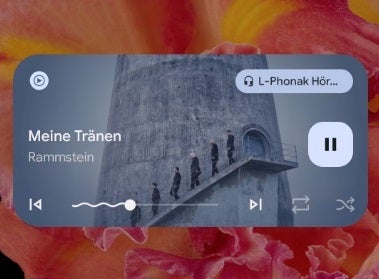 Reproductor de medios de Android 13