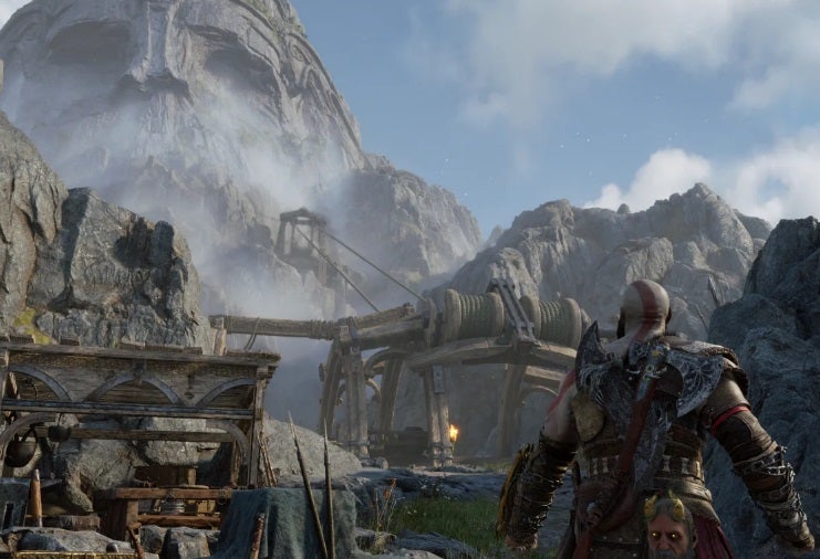 Kratos en God of War Ragnarök