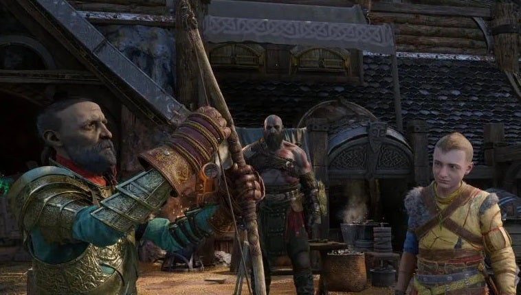 Sindri, Kratos y Atreus