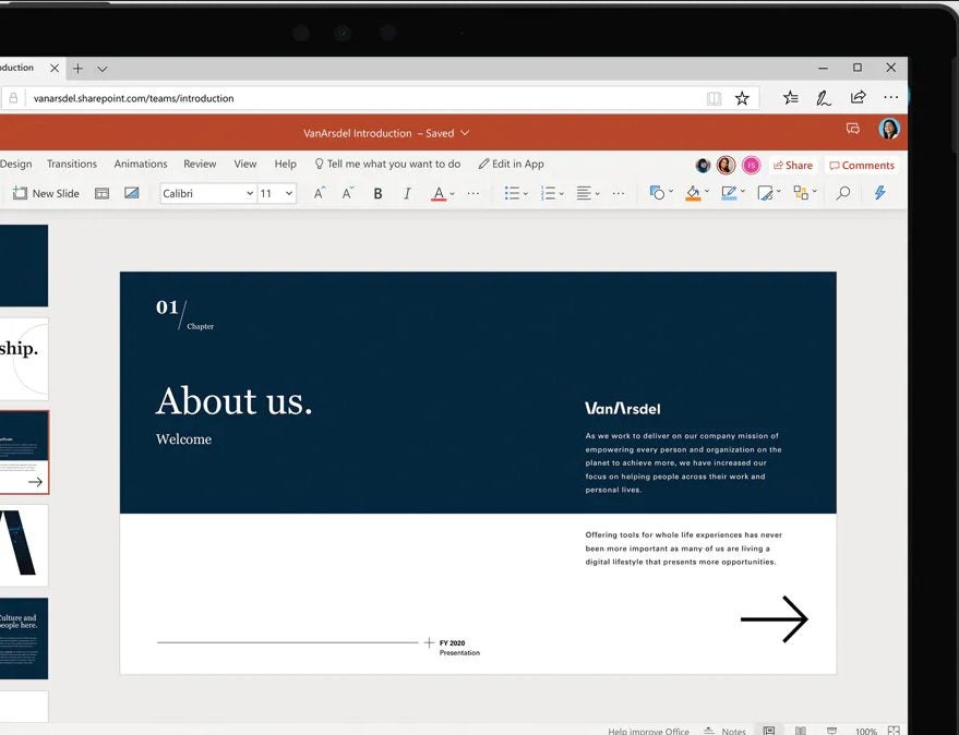 PowerPoint online