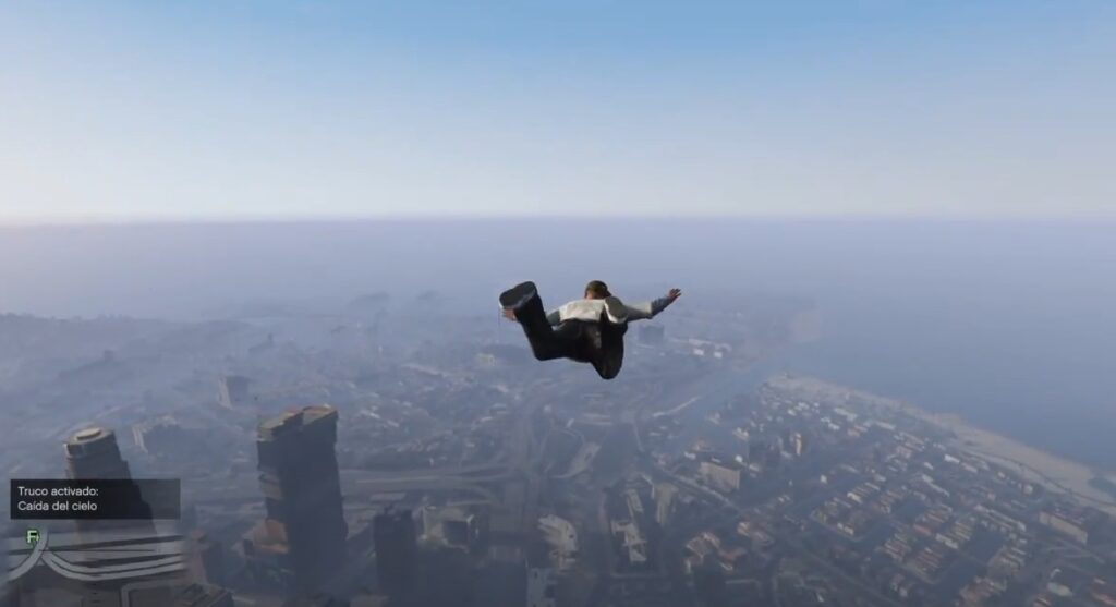 Modo caída libre en GTA 5
