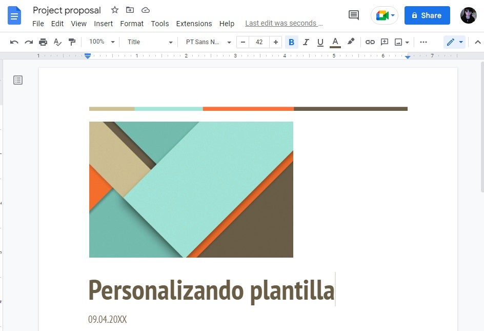 Creando una plantilla personalizada