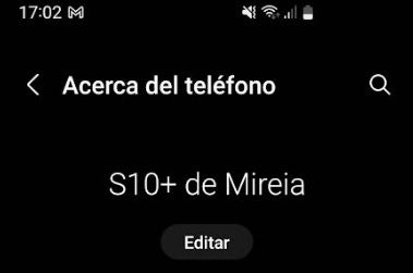 Cómo cambiar en nombre de tu smartphone Android