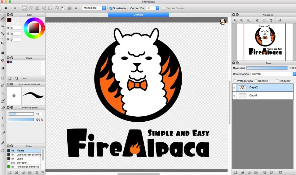 FireAlpaca para Mac