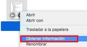 Obtener información de Mac