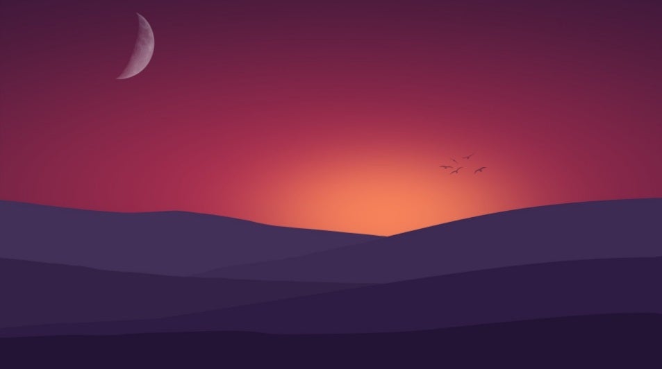 La imagen tiene un atributo ALT vacío; su nombre de archivo es fondo-paisaje-luna-anochecer.jpg