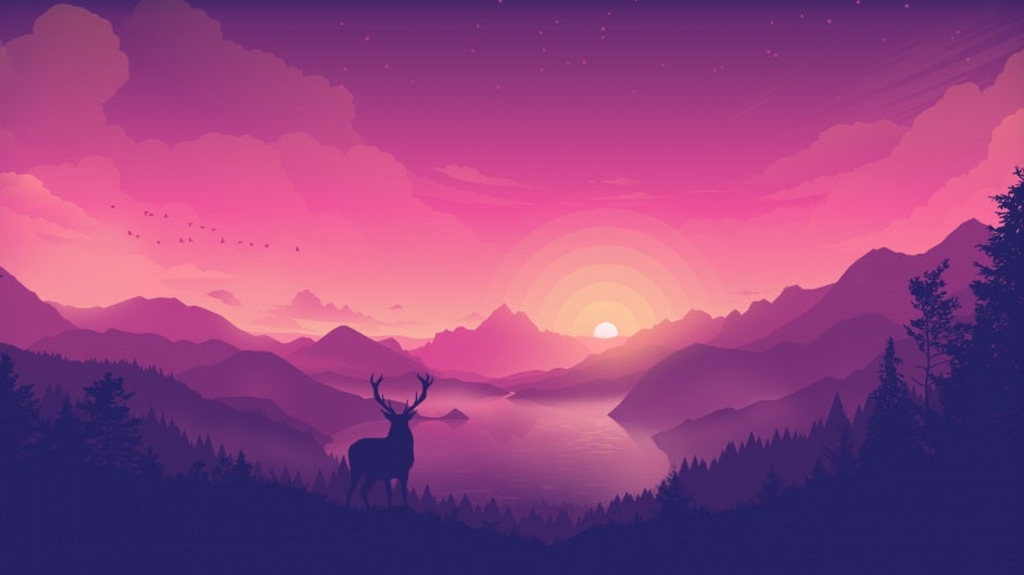 La imagen tiene un atributo ALT vacío; su nombre de archivo es fondo-pantalla-ciervo-atardecer.jpg