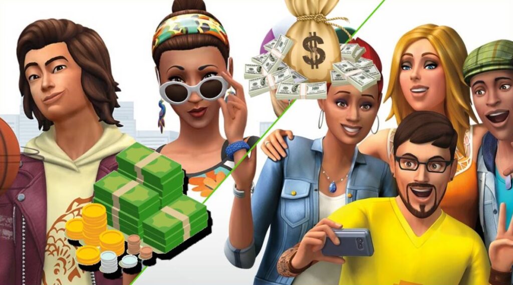 Imagen promocional de the sims 4