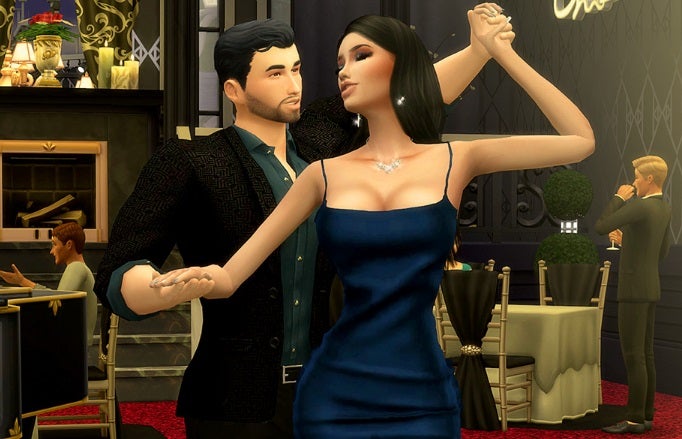SIms bailando