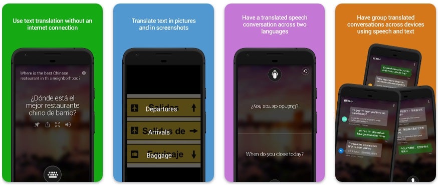 Interfaz de Traductor de Microsoft