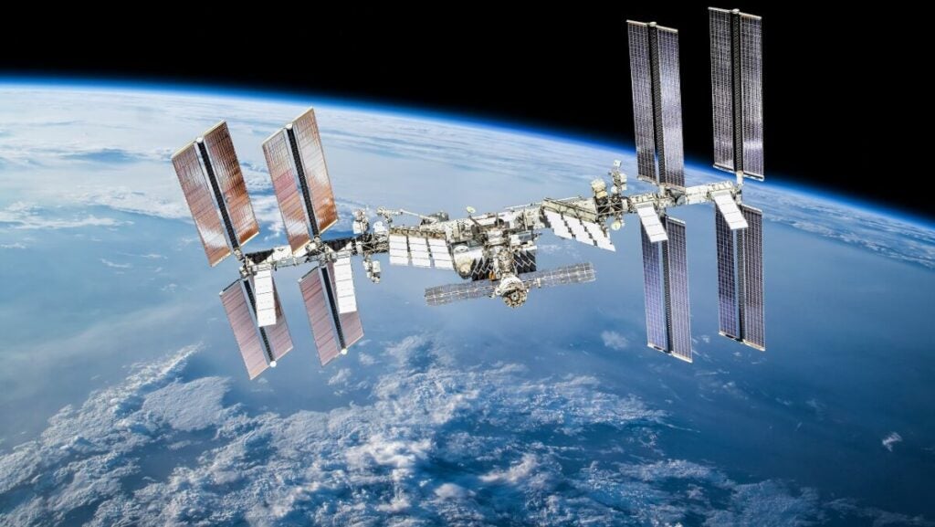Station spatiale internationale depuis l'espace