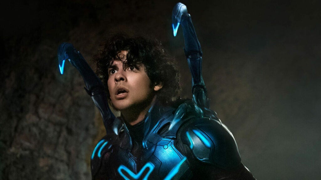 blue beetle dc pelicula