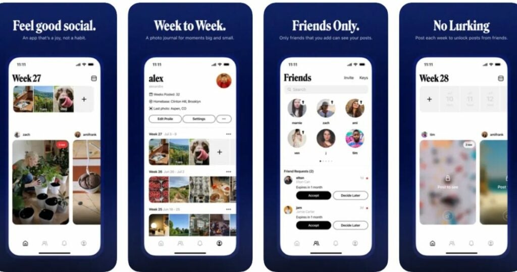 Pantallas de Retro, nueva alternativa a Instagram