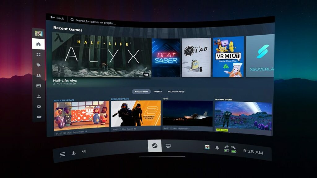 steam vr 2.0 ya está disponible para todos los jugadores