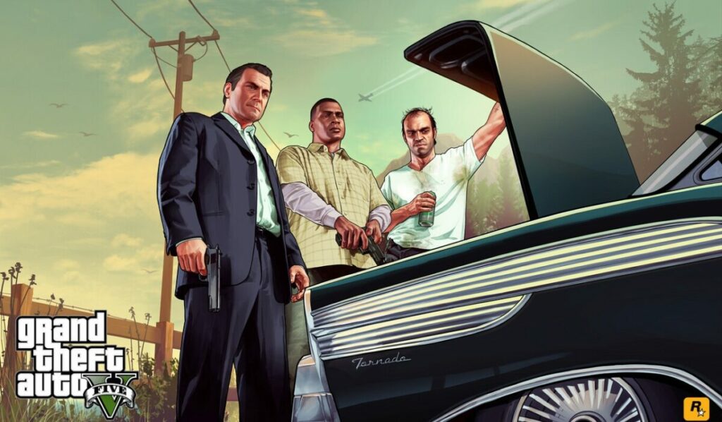 Portada de GTA 5 codigo fuente