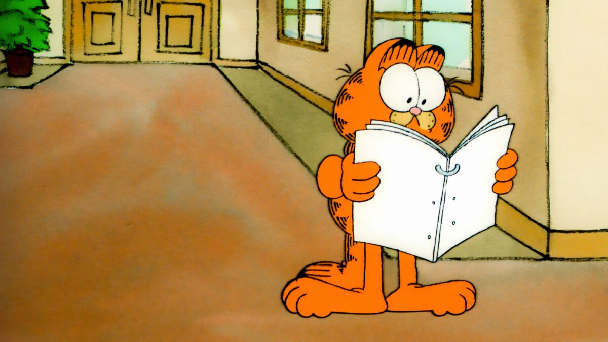 Aquella vez que Garfield se vengó contra el periódico que había quitado su tira