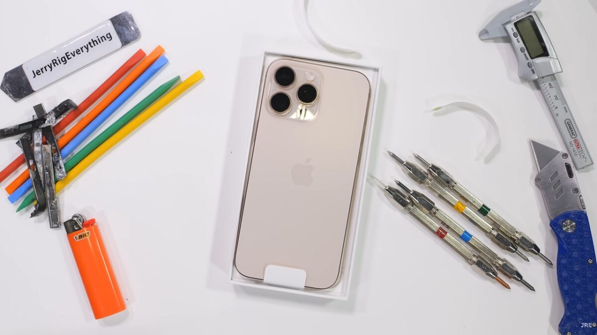 Iphone 16 prueba de resistencia