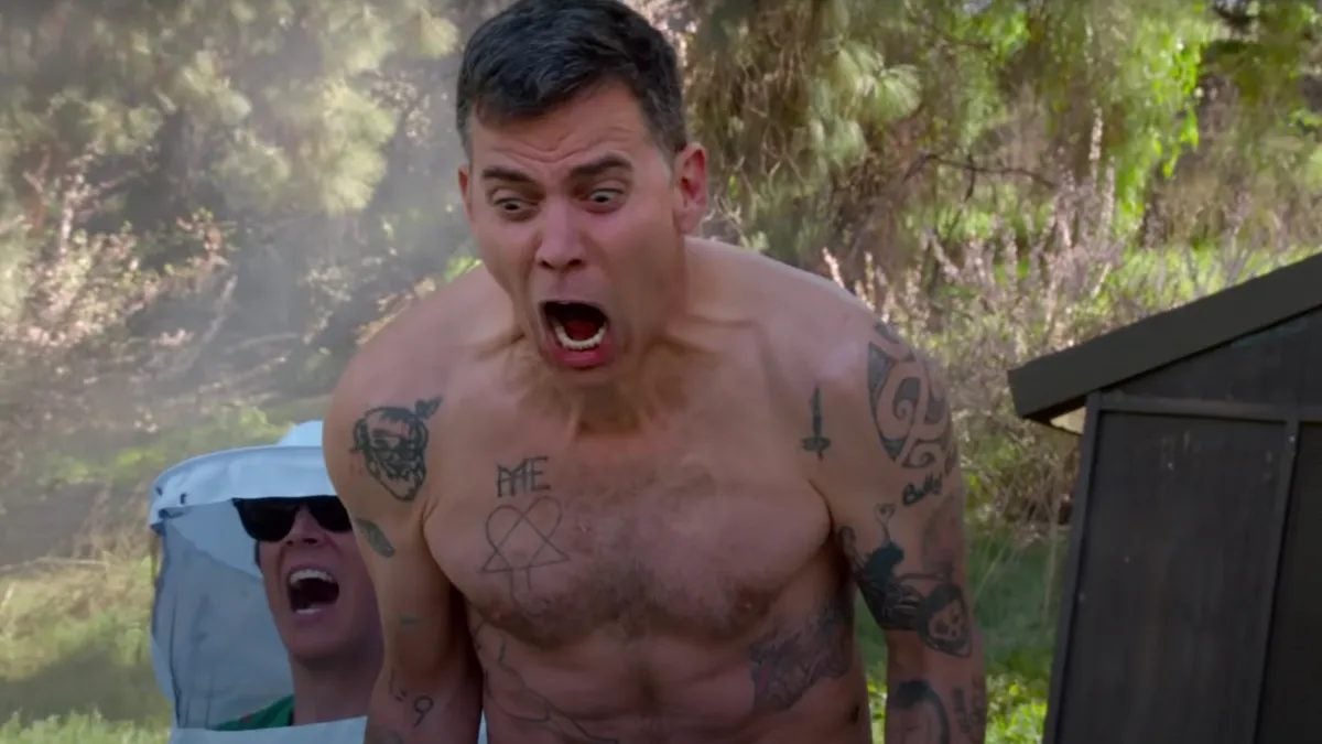 Un miembro de Jackass iba a ponerse pechos para hacer una broma, pero ha cambiado de opinión por un buen motivo