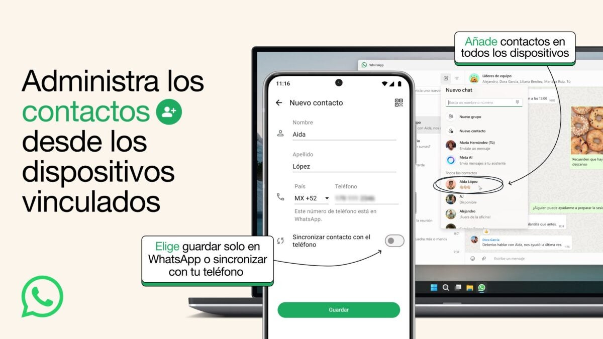 ¿Temes perder tus contactos si se estropea tu teléfono? La nueva función de WhatsApp te evitará este mal trago