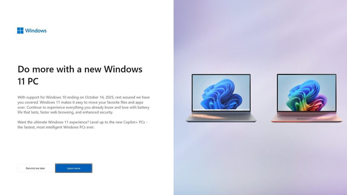 Microsoft pone toda la carne en el asador para que actualices tu PC a Windows 11… o te compres uno nuevo