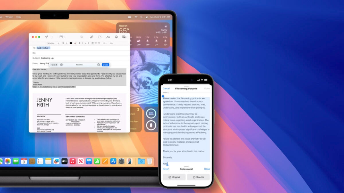 Cómo usar las Writing Tools de Apple Intelligence en el Mac y qué podemos hacer con ellas