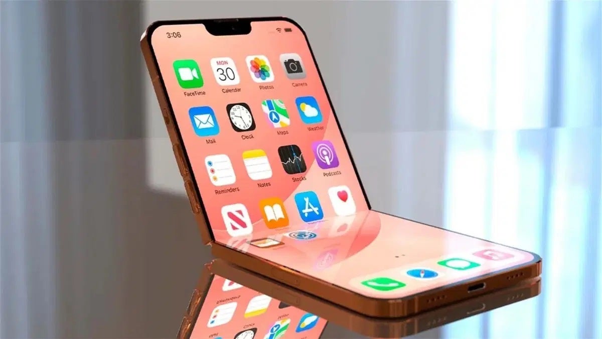 concepto iPhone plegable