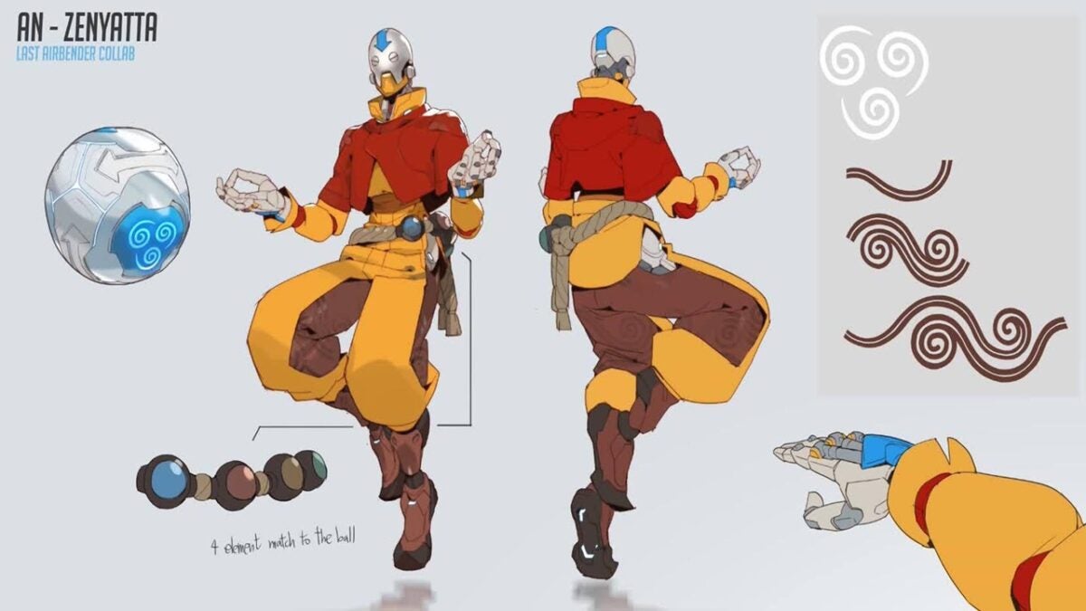 Si te gusta Avatar: la leyenda de Aang, Overwatch tiene buenas noticias para ti