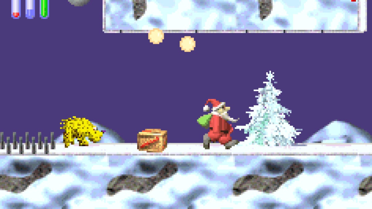 Aquella vez que Santa Claus fue el nuevo Super Mario (o al menos lo intentó)
