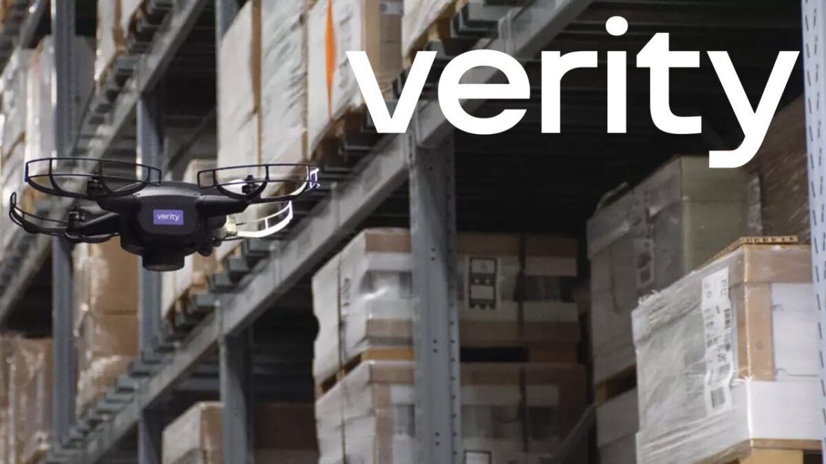 Los drones en almacenes Verity