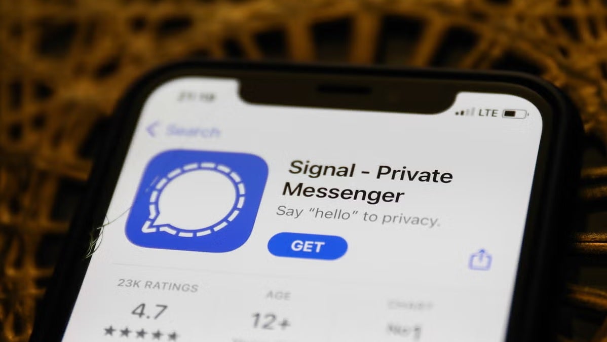 Signal app de mensajeria