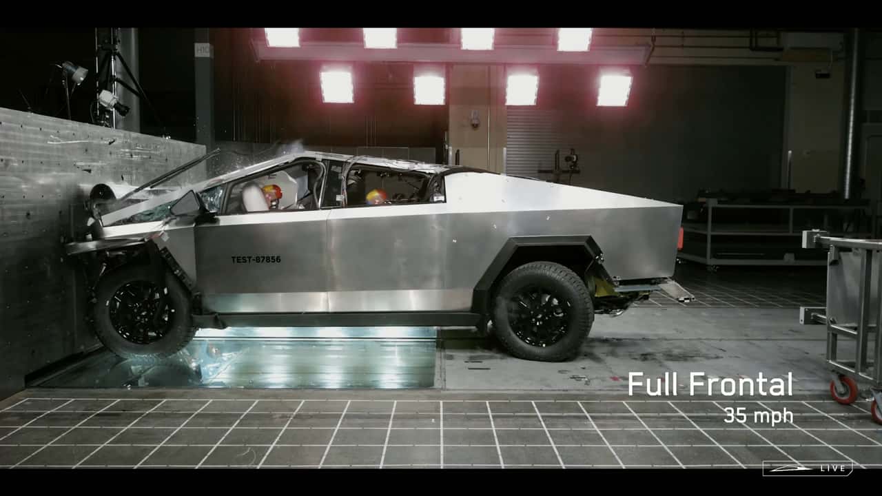 Pese a que el Tesla Cybertruck sea un desastre, una agencia le ha dado las cinco estrellas de seguridad