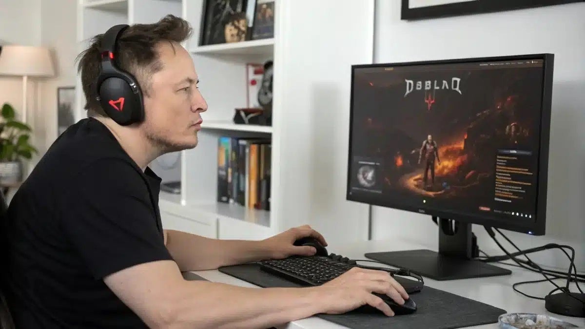 ¿Tiene el hombre más rico del mundo una RTX 4060 en su ordenador? Se filtra una foto del PC de Elon Musk