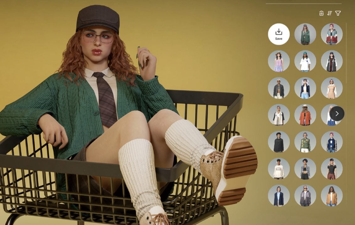 La personalización en InZoi es increíble y puedes incluso cambiar la textura de la ropa