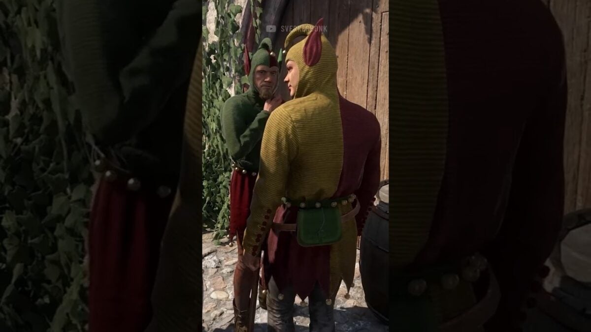 Un jugador logra convertir la principal ciudad de Kingdom Come: Deliverance 2 en una convención de bufones