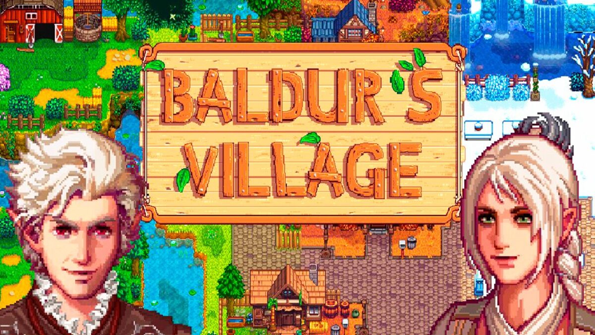 Este mod gratuito une los mundos de Baldur’s Gate 3 y Stardew Valley
