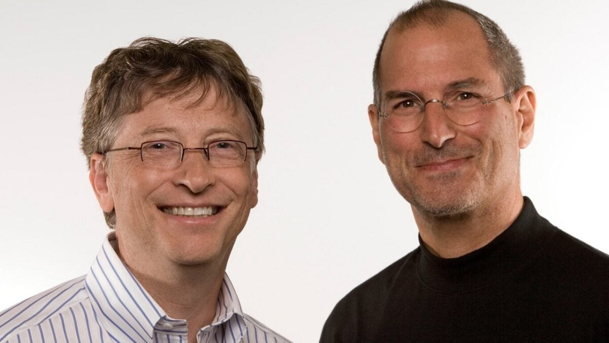 Bill Gates y Steve Jobs