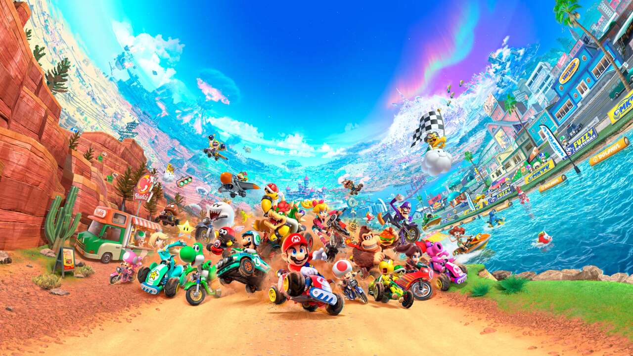 No te pierdas el Nintendo Direct de hoy en el que se desvelarán más detalles del Mario Kart World