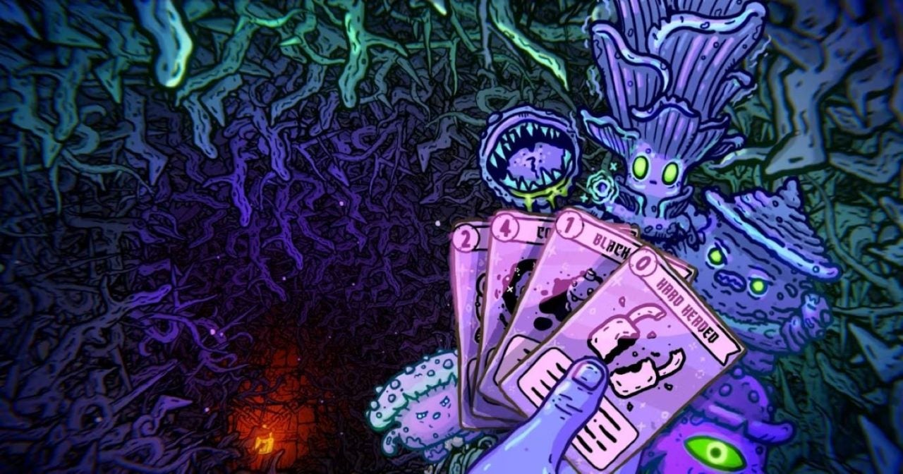 Ya puedes probar en Steam Shroom And Gloom:, un juego de construcción de mazos en primera persona